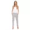 Spodnie Ciążowe Model 0135 Grey - PeeKaBoo