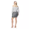 Bluzka Model 0109 Light Grey - PeeKaBoo