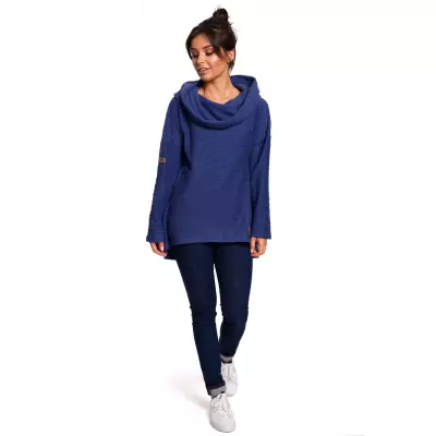 Bluza Damska Model B131 Indygo - BeWear