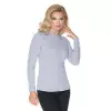 Bluzka Model 0166 Grey - PeeKaBoo