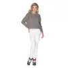 Sweter Damski Model 70022 Cappuccino - PeeKaBoo