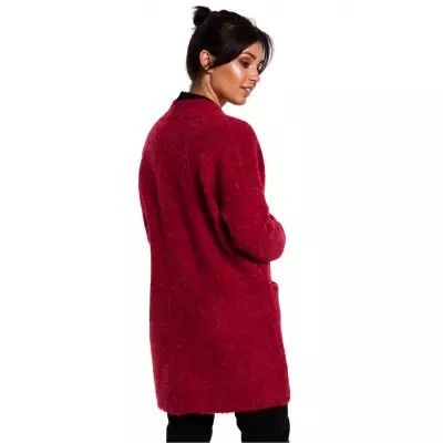 Sweter Kardigan Model BK034 Malina - BE Knit