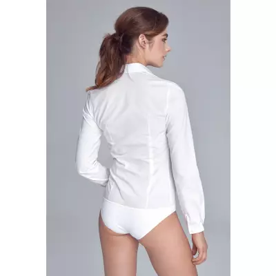 Klasyczna koszula body K54 White - Nife