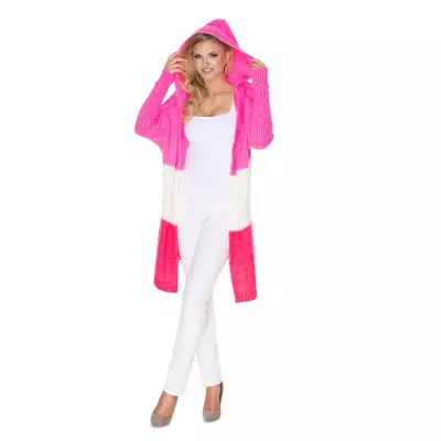 Sweter Kardigan Model 30069 Pink/Fuksja - PeeKaBoo