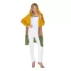 Sweter Kardigan Model 30069 Musztard/Green - PeeKaBoo