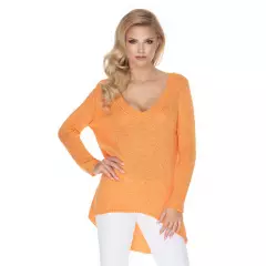 Sweter Damski Model 30067 Orange - PeeKaBoo