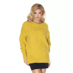 Sweter Damski Model 30064 Yellow - PeeKaBoo