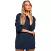 Sweter Damski Model MOE470 Navy - Moe