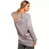 Sweter Damski Model MOE470 Grey - Moe