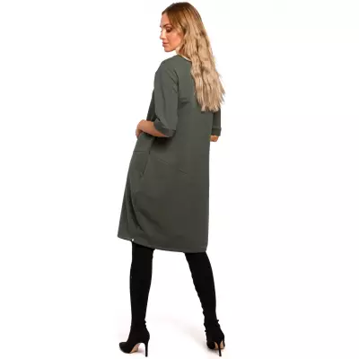 Sukienka Model MOE451 Military Green - Moe