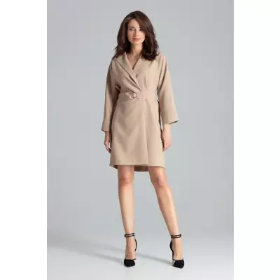 Sukienka Model L058 Beige - Lenitif