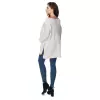 Sweter Ciążowy Model 30075 Light Grey - PeeKaBoo