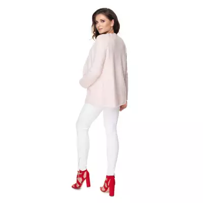 Sweter Kardigan Model 30074 Powder Pink - PeeKaBoo