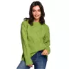 Sweter Damski Model BK038 Green - BE Knit