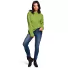 Sweter Damski Model BK038 Green - BE Knit