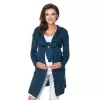 Sweter Kardigan Model 40045 Petrol - PeeKaBoo