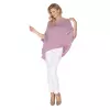 Sweter Ponczo Model 30068 Lila - PeeKaBoo