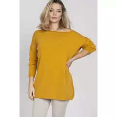 Sweter Damski Model SWE169 Yellow - MKM