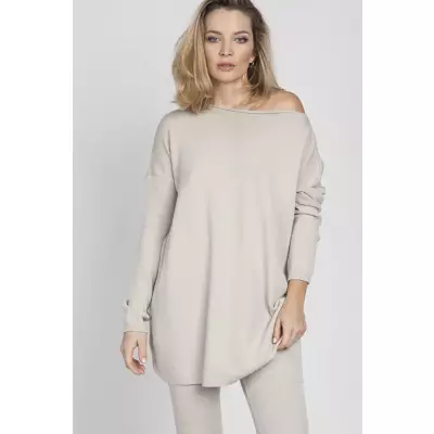 Sweter Damski Model SWE169 Beige - MKM