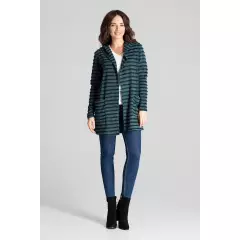 Sweter Kardigan Model L070 Green - Lenitif