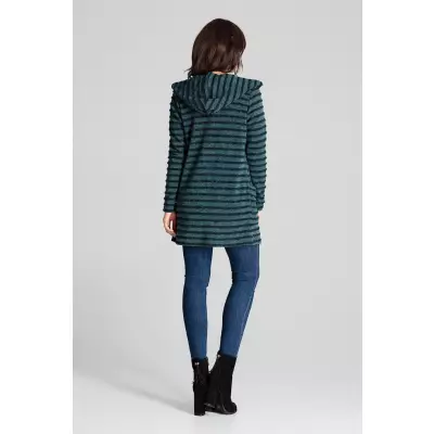 Sweter Kardigan Model L070 Green - Lenitif