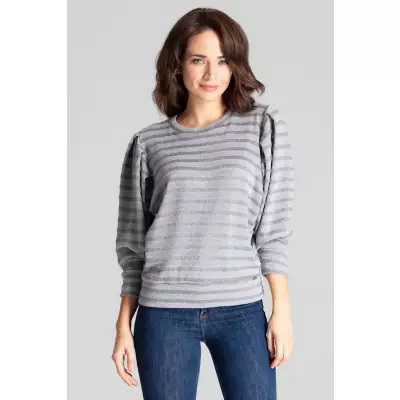 Bluzka Model L069 Grey - Lenitif