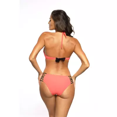 Kostium dwuczęściowy Kostium kąpielowy Model Ofelia Slim Pink M-559 Coral/Gold - Marko