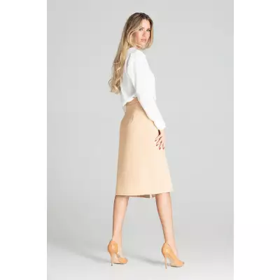 Spódnica Model M697 Beige - Figl