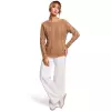 Sweter Damski Model MOE511 Beige - Moe