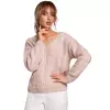 Sweter Damski Model MOE510 Powder Pink - Moe