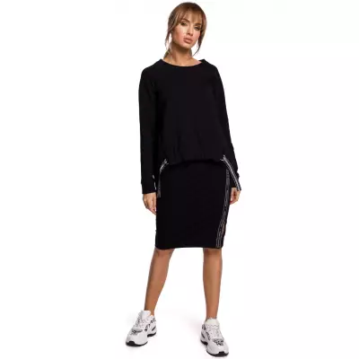 Bluza Damska Model MOE492 Black - Moe