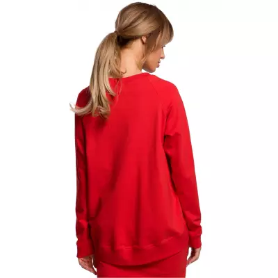 Bluza Damska Model MOE492 Red - Moe