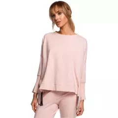 Bluza Damska Model MOE491 Pink - Moe