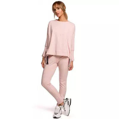 Bluza Damska Model MOE491 Pink - Moe