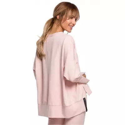 Bluza Damska Model MOE491 Pink - Moe