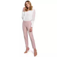 Spodnie Damskie Model K055 Dirty Pink - Makover