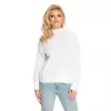 Sweter Damski Model 70035 Denim Cream - PeeKaBoo