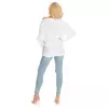 Sweter Damski Model 70036 White - PeeKaBoo