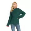 Sweter Damski Model 70032 Green - PeeKaBoo