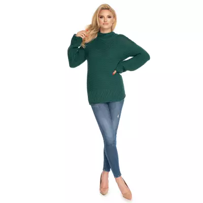 Sweter Damski Model 70032 Green - PeeKaBoo