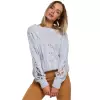 Sweter Damski Model MOE539 Sky Blue - Moe