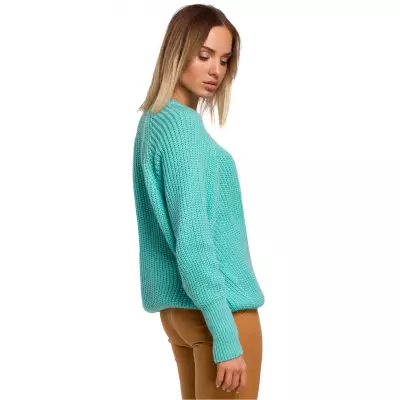 Sweter Damski Model MOE537 Seledyn - Moe