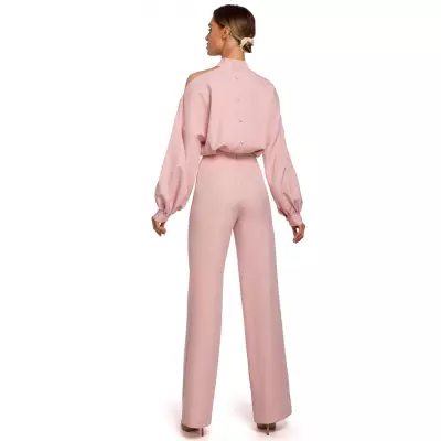 Kombinezon Damski Model MOE528 Powder Pink - Moe