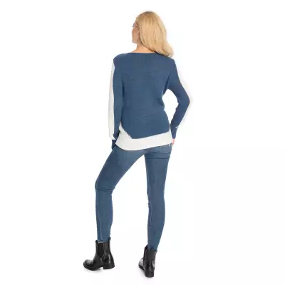 Sweter Damski Model 70038 Jeans - PeeKaBoo