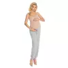 Spodnie Ciążowe Model 0176 Grey - PeeKaBoo