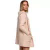 Sweter Kardigan Model MOE556 Beige - Moe