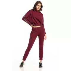 Bluza Damska Model T331/8 Bordo - Tessita