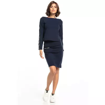 Bluza Damska Model T328/4 Navy - Tessita