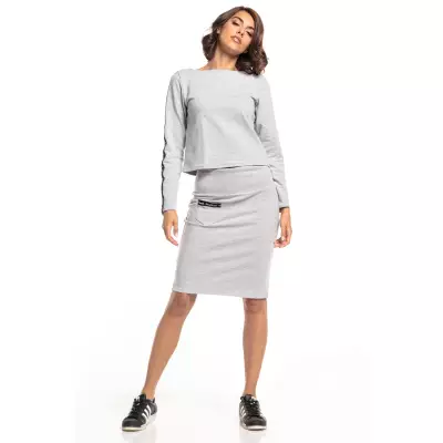 Bluza Damska Model T328/2 Light Grey - Tessita