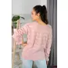 Sweter Damski Model Venigam Powder Pink - Merribel